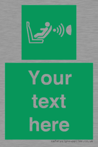 Custom safe condition child seat presence orientation detection system